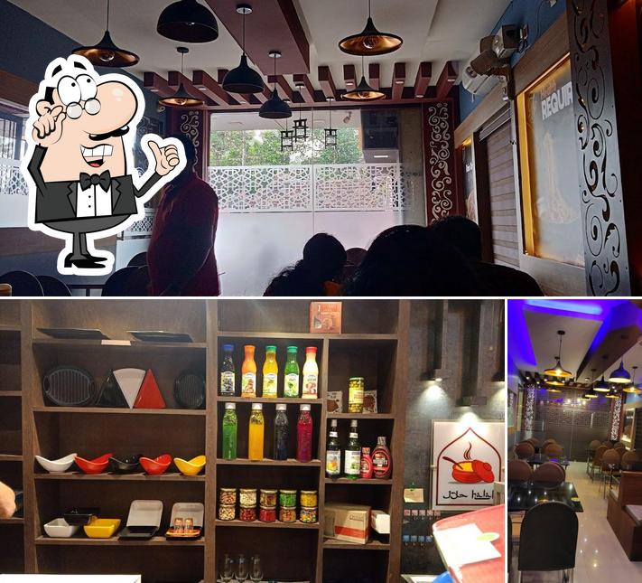 The interior of Calicut fillys restaurant