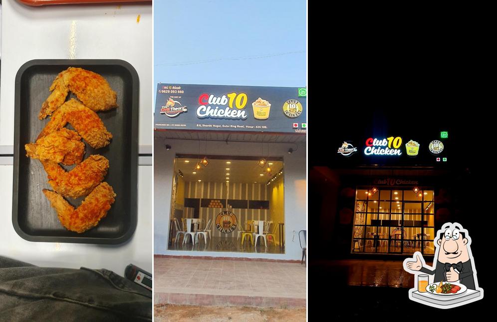 Food at Club10Chicken Hosur