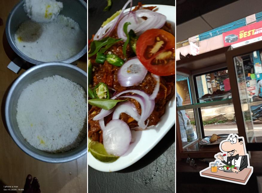 Food at Hotel Nadan mess