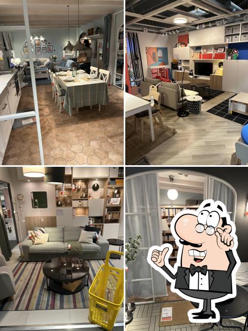 Gli interni di Ikea food service