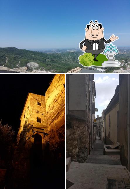 Gli esterni di La Torre di Pretoro