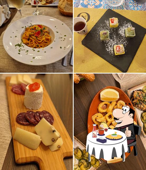 Piatto di formaggi al Nostos Bistrot