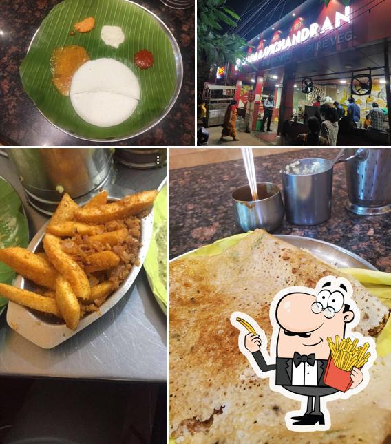 Order French fries at Salem Ravichandran Tiffen House