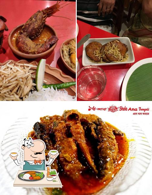 Food at Sholoana Bangali