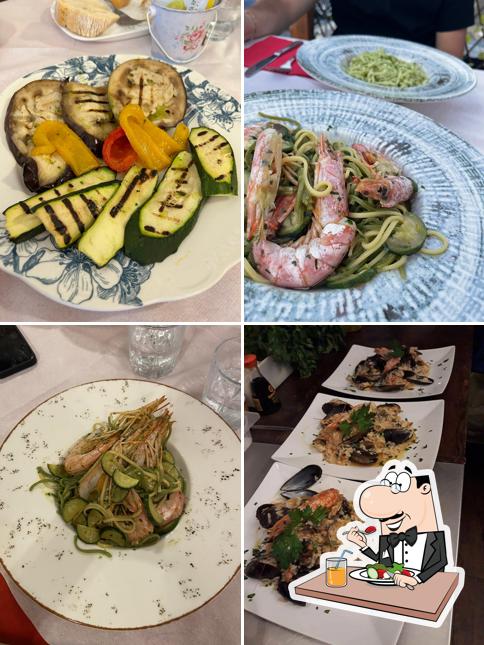 Cibo al Trattoria Colombo Varazze