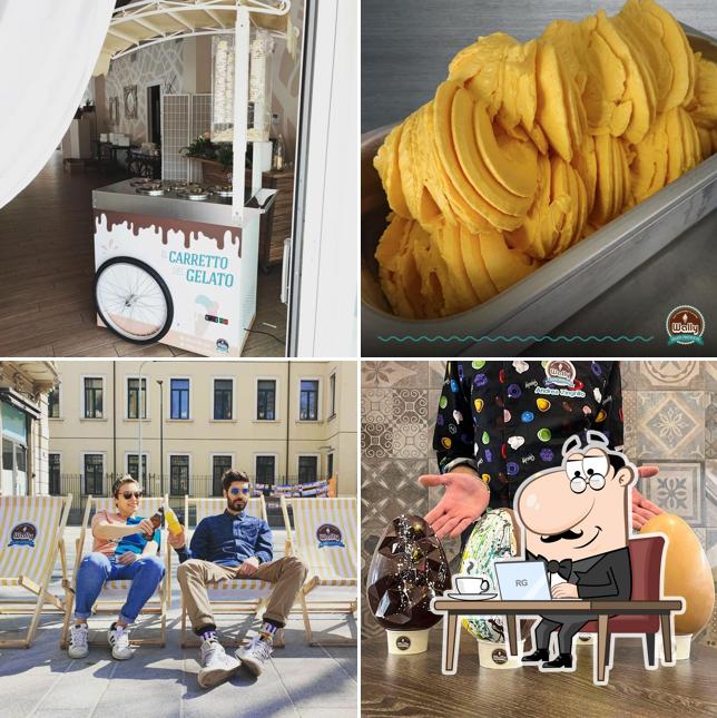 Siediti a un tavolo di Wally Gelateria Creativa LAVATER