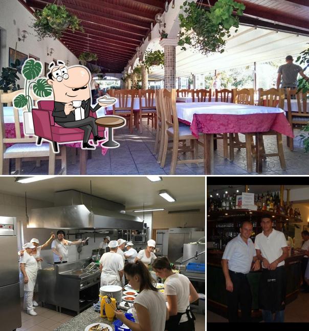 Dai un'occhiata agli interni di Restaurant Pizzeria Da Giovanni Premantura