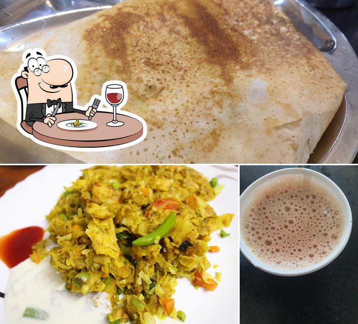 This is the photo showing food and beverage at Abhikar Pure Vegetarian Restaurant