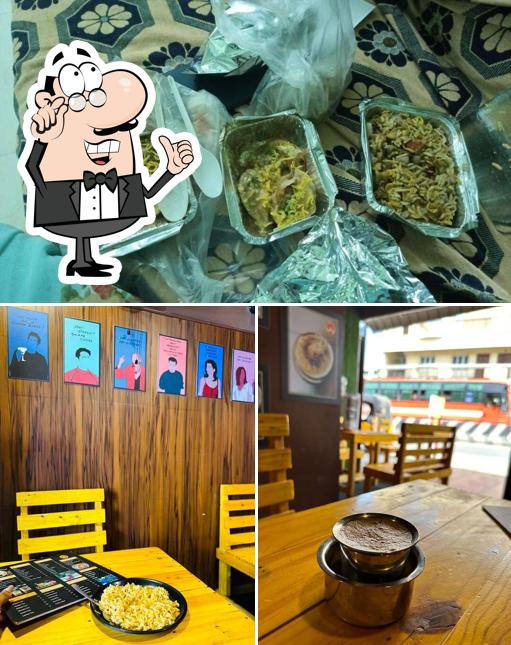 Coffee N Recharge is distinguished by interior and food