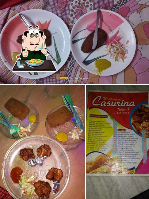 Food at Casurina Restaurant