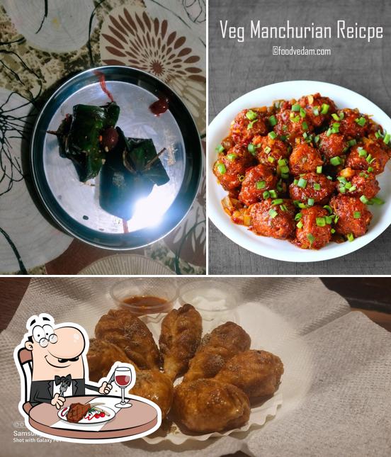 Get meat meals at Moms kitchen fast-food Restaurant