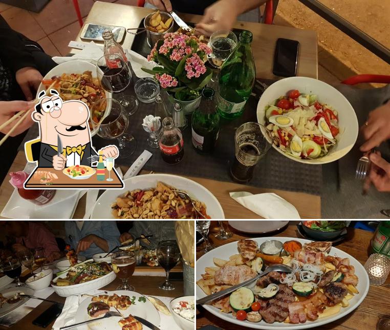 Platti al Pizzeria Strossmayer i Pansion "Ruza"