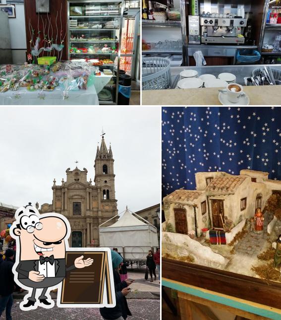 La esterno e interni del ristorante