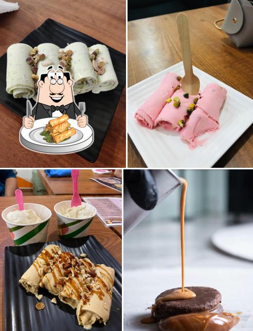 Spring rolls at Cream Chemistry Vijayawada