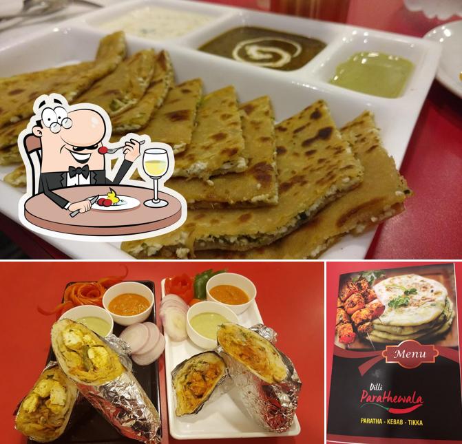 Food at Dilli Parathewala