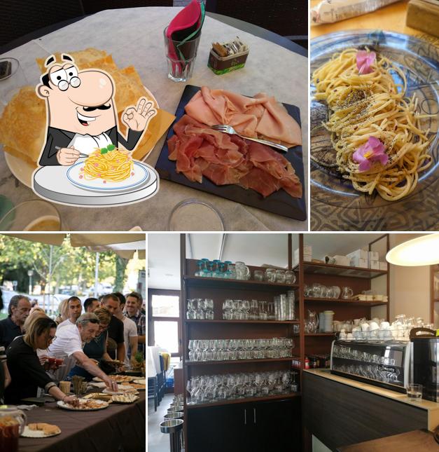 Spaghetti alla carbonara al Elio Park