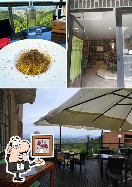 Enosteria Nonna Adélaïde 1913 si caratterizza per la interni e cibo