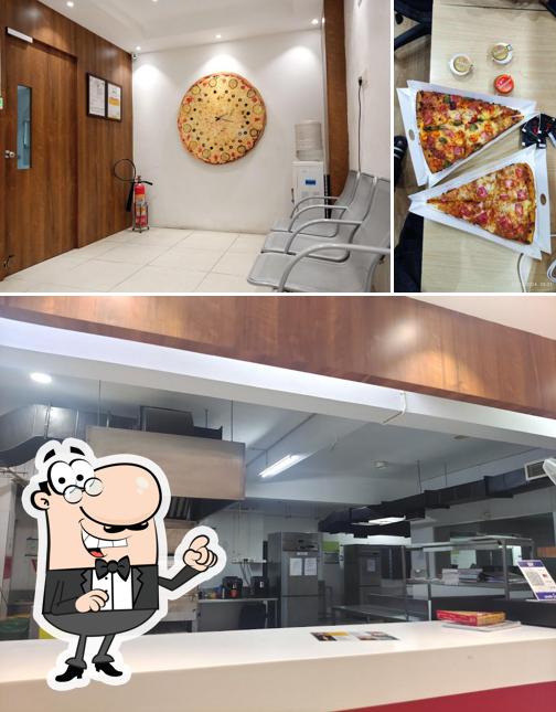 The interior of Fasta Pizza Perungudi