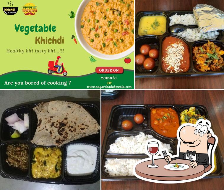 Food at Nagarcha Dabewala