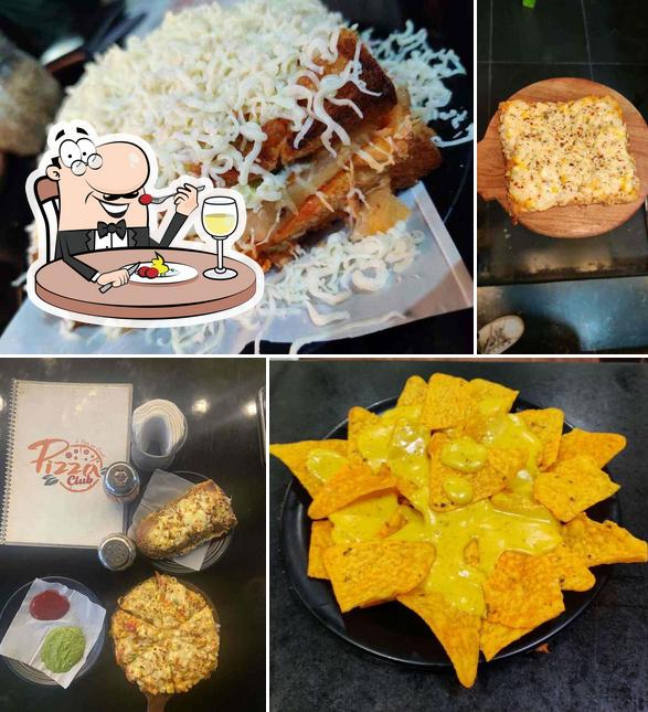 Food at Pizza Club