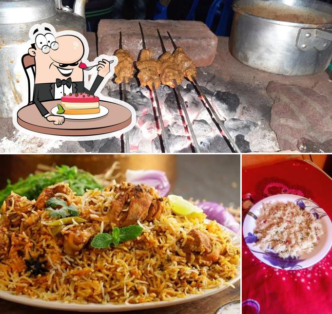 RAJA BIRYANI MAITHON serves a number of desserts