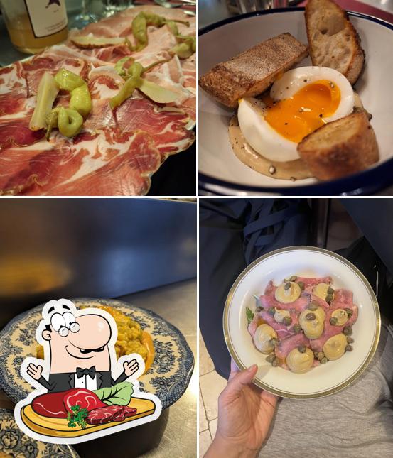 Carpaccio di manzo al Silvano Vini e Cibi Al Banco