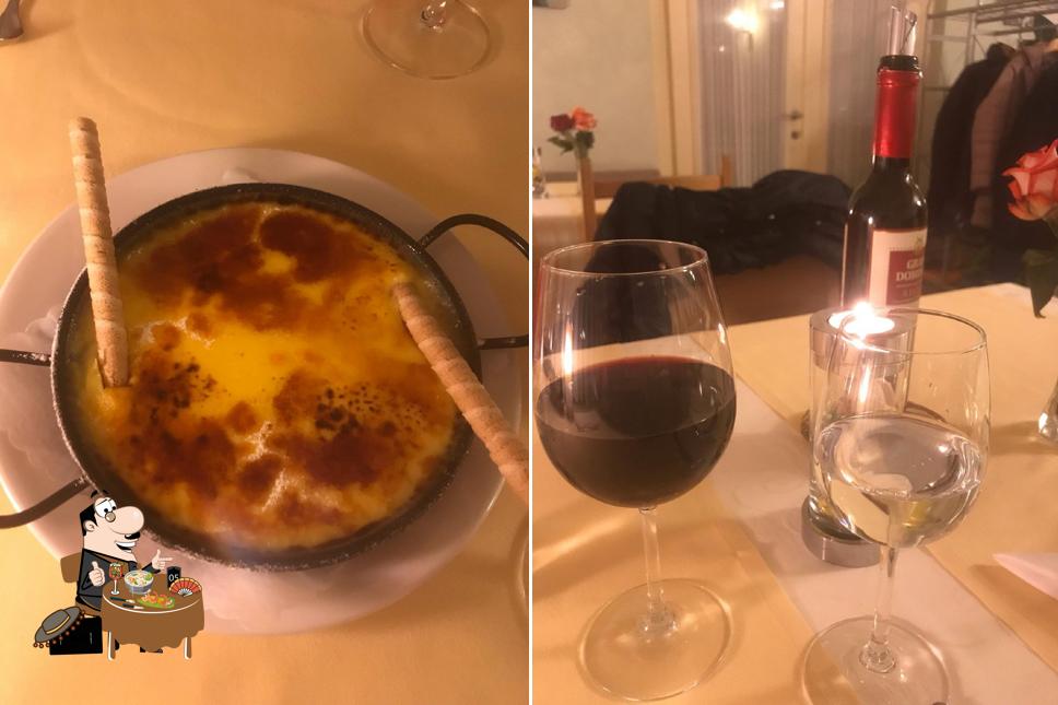 Creme brulee al Restaurant Viktoria