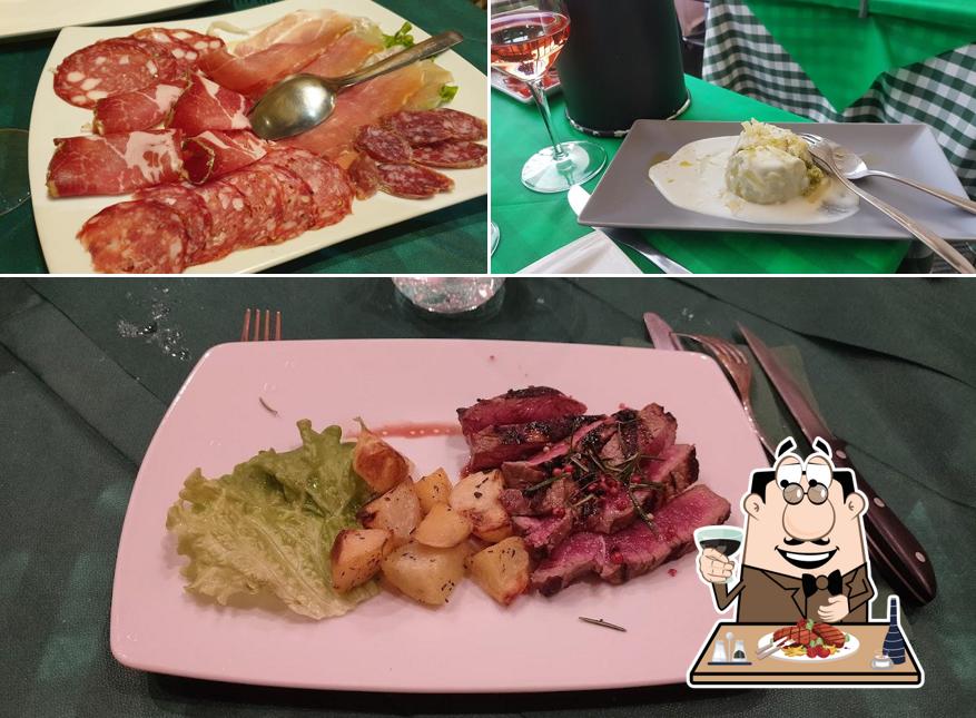 Prova i piatti di carne a Ristorante Enoteca Godimento Divino