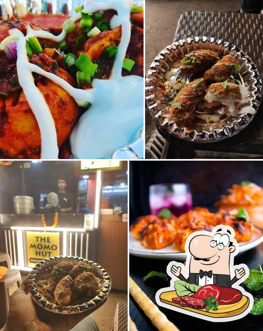 THE MOMO HUT serves meat meals