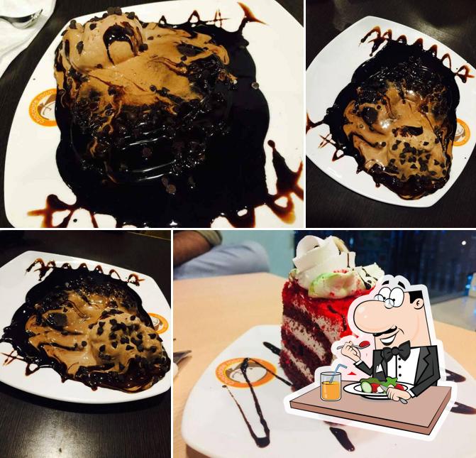 Food at The Chocolate room