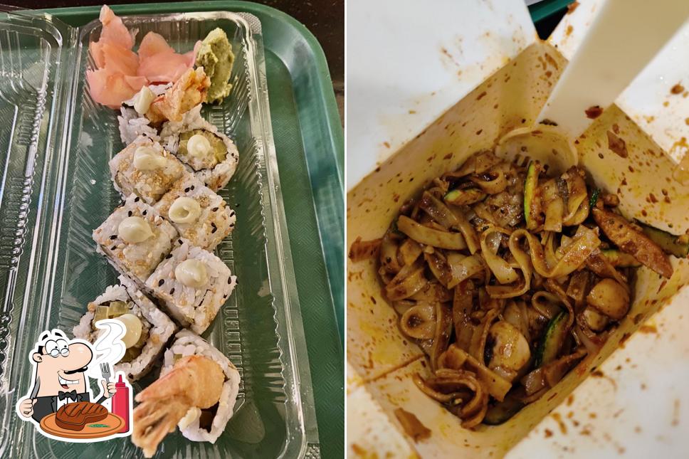 Get meat meals at Wokman