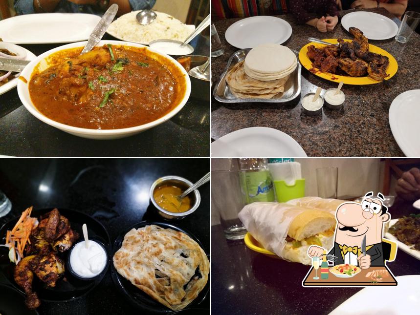 Food at Zam Zam Restaurant