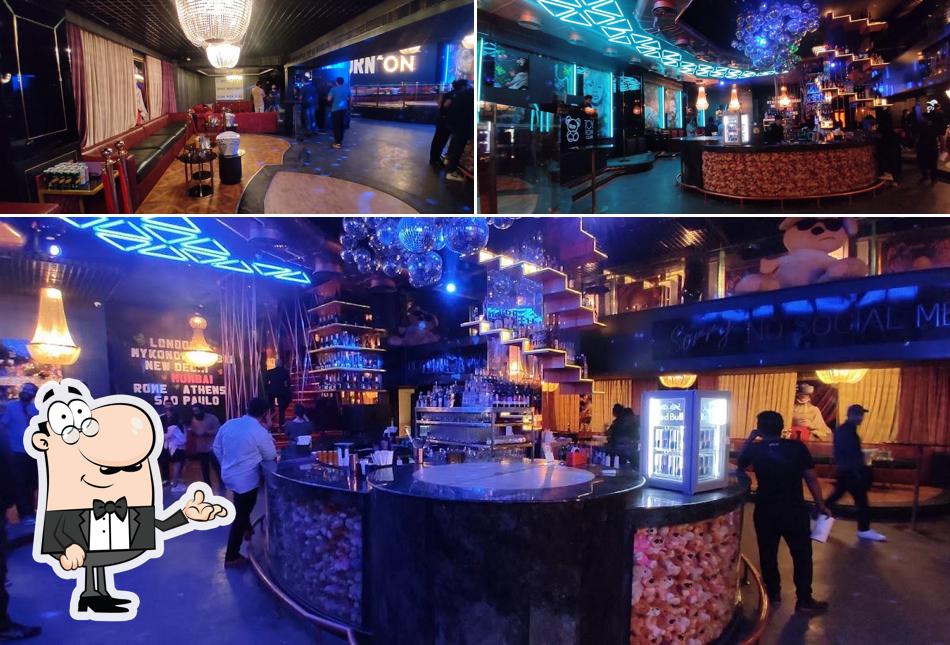 The interior of Toy Room Mumbai