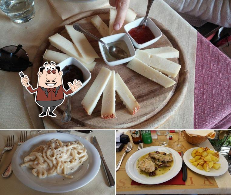 Cibo al Osteria Enoteca I Quattro Gatti