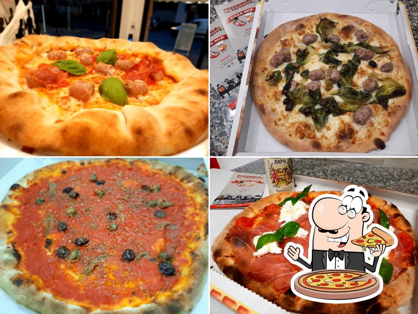 Scegli tra le svariate varianti di pizza