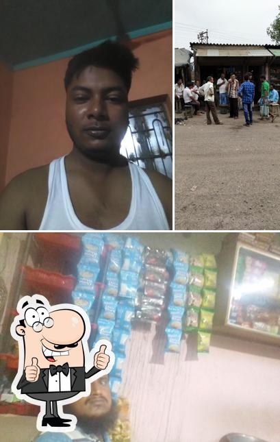 See this picture of Manik tea stall