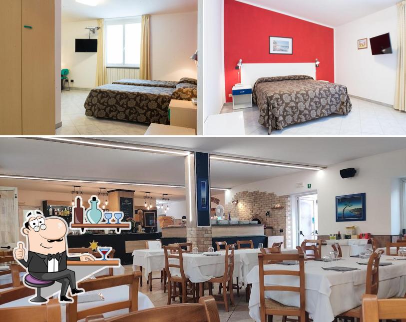 Gli interni di Hotel Ristorante Pizzeria Giardino del Sole
