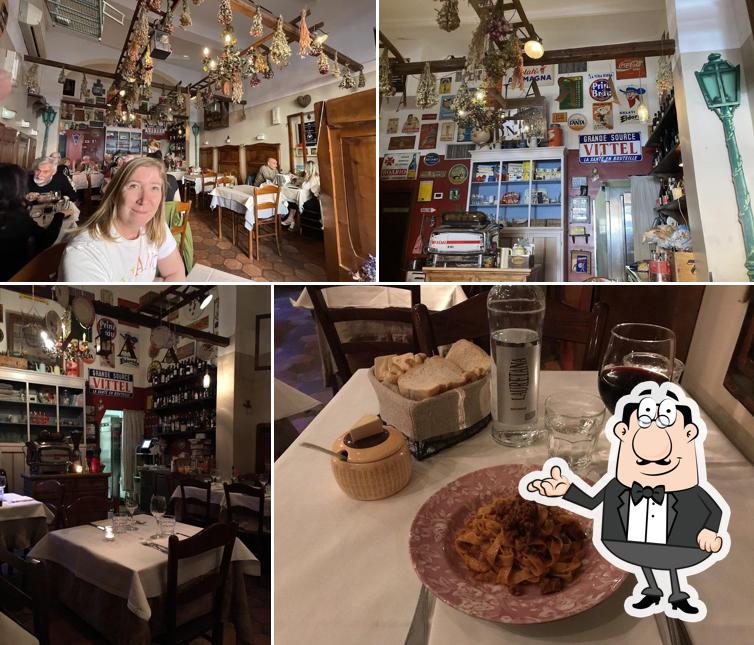 Siediti a un tavolo di Trattoria La Montanara