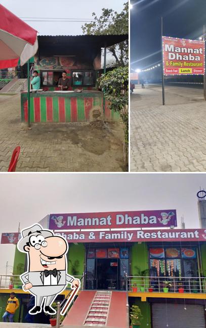 The exterior of Milan Dhaba Family Restaurant Pure Veg