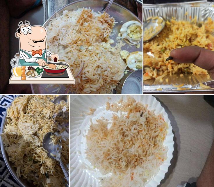 Fried rice at Anna Punjabi