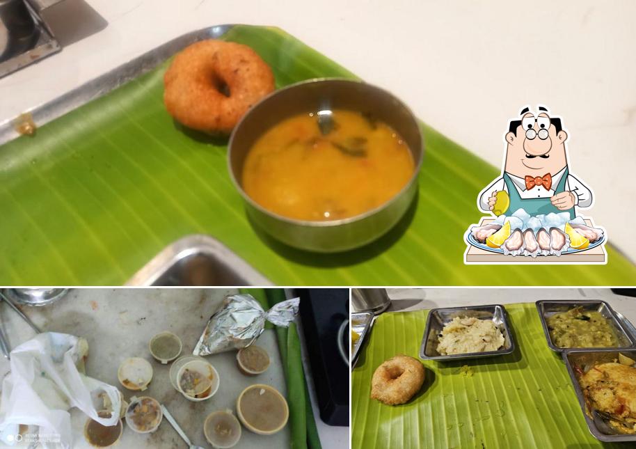 Oysters at Gowri Parvathi Bhavan, Madurai