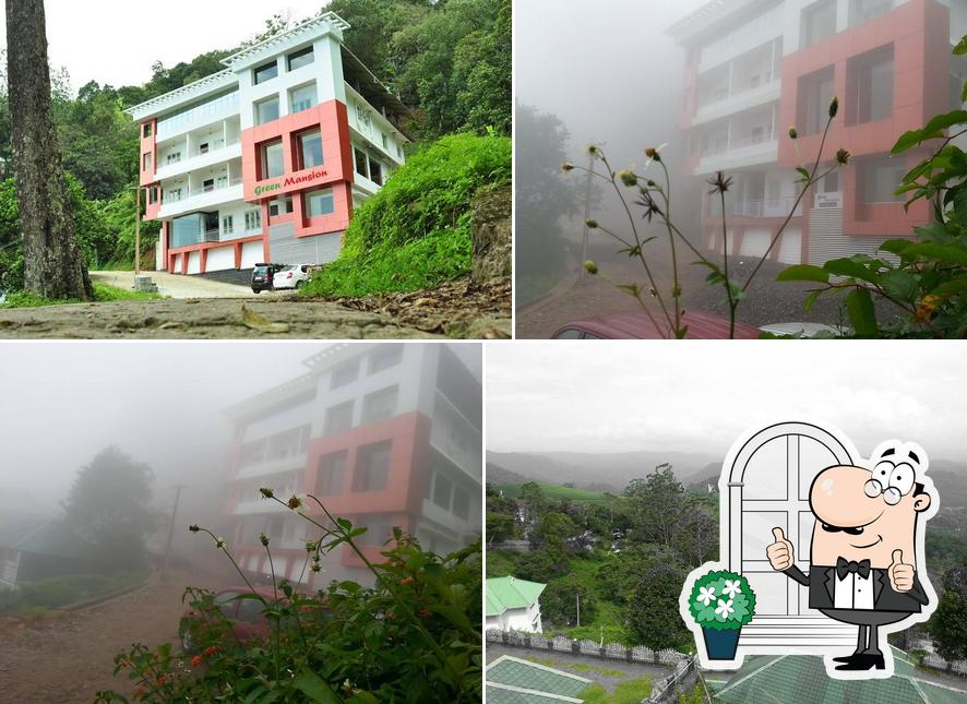 The exterior of Green Mansion Resorts $ Hotel Munnar