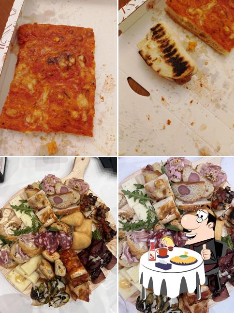 Piatto di formaggi al Panificio Murlo