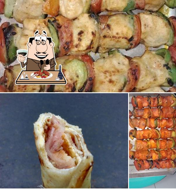 Pick meat meals at Parama Kolkata Kathi Kababs