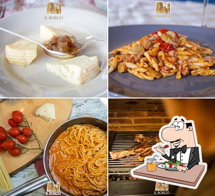 Platti al Il Borgo da Modesto