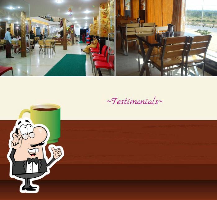 The interior of Swathi Delicacy Kunigal