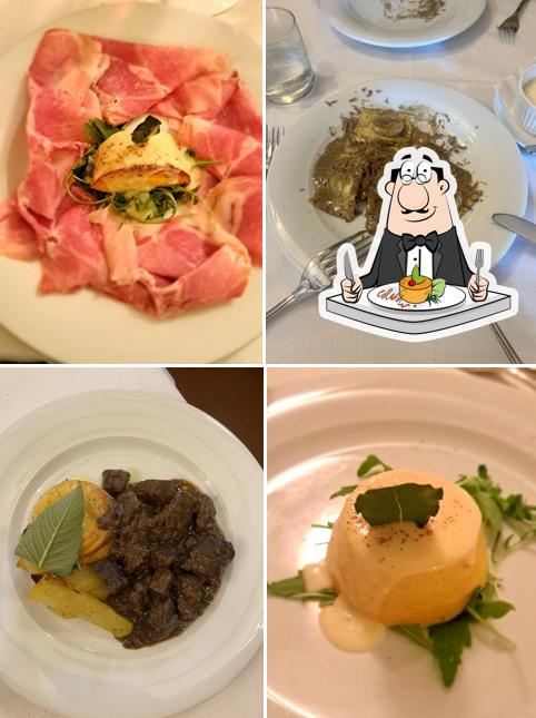 Cibo al Ristorante Rocca Rosa