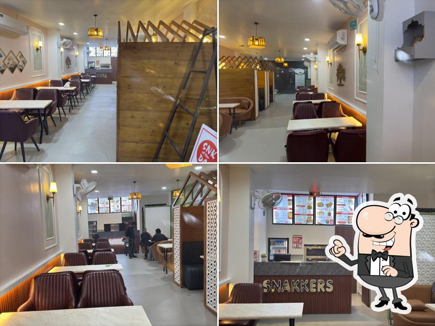 The interior of Snakkers