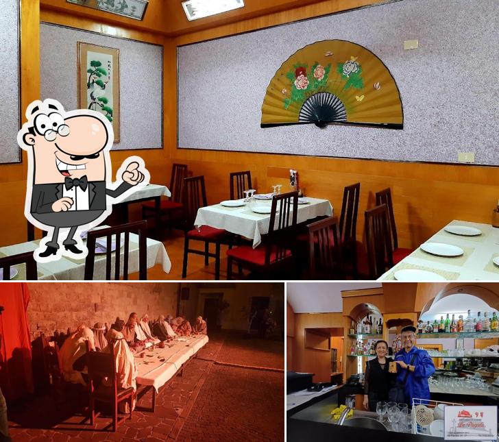 Gli interni di La Pagoda