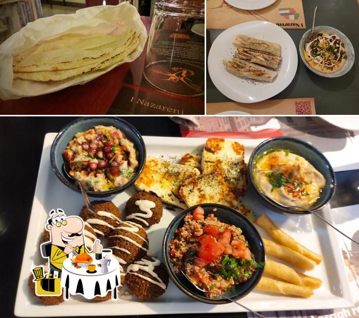 Platti al I Nazareni Cucina Palestinese
